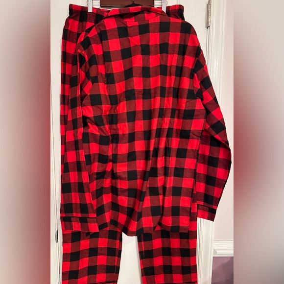 WONDERSHOP Men’s Lounge /
Pajama Set Red Buffalo Check, 💯 % Cotton NWT - Picture 8 of 16